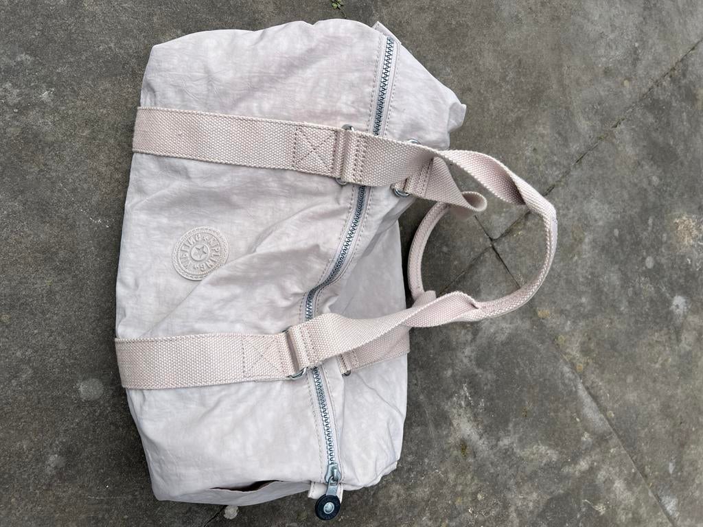 Beige Kipling tas z.g.a.n.!!, Ophalen of Verzenden, Zo goed als nieuw