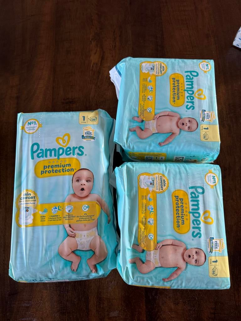 Pampers Premium Protection Maat 1 - Nieuw, Ophalen of Verzenden, Nieuw, Overige typen, Standaard