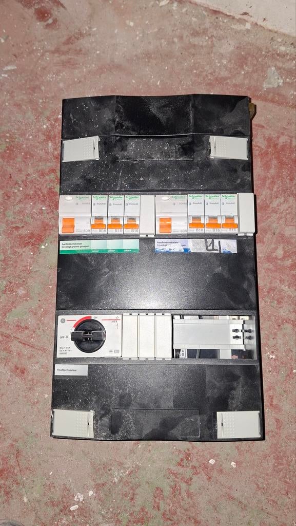 Groepenkast meterkast, Doe-het-zelf en Verbouw, Elektra en Kabels, Ophalen, Overige typen