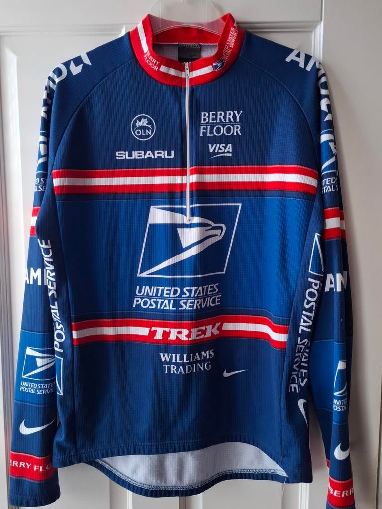 Wielertrui USPS Cycling Lance Armstrong 2000s, Ophalen of Verzenden, Zo goed als nieuw, Kleding