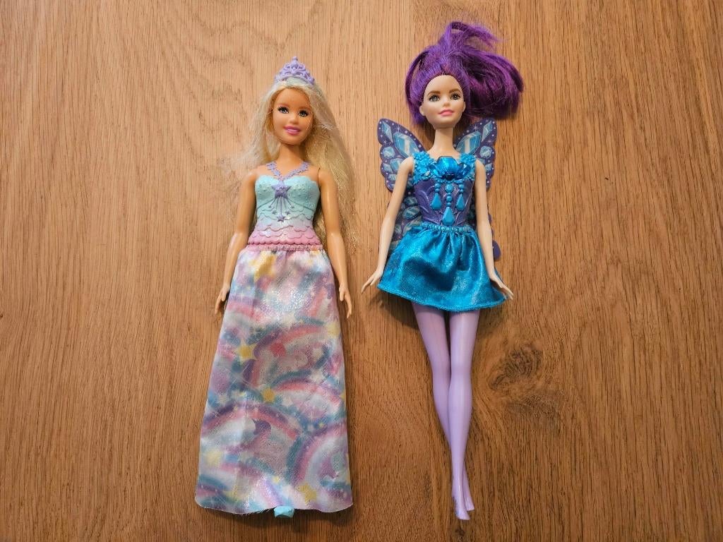 2 mooie Barbies Dreamtopia, Ophalen of Verzenden, Gebruikt, Barbie
