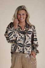 Nukus blouse., Ophalen of Verzenden, Gedragen, Maat 42/44 (L), Zwart