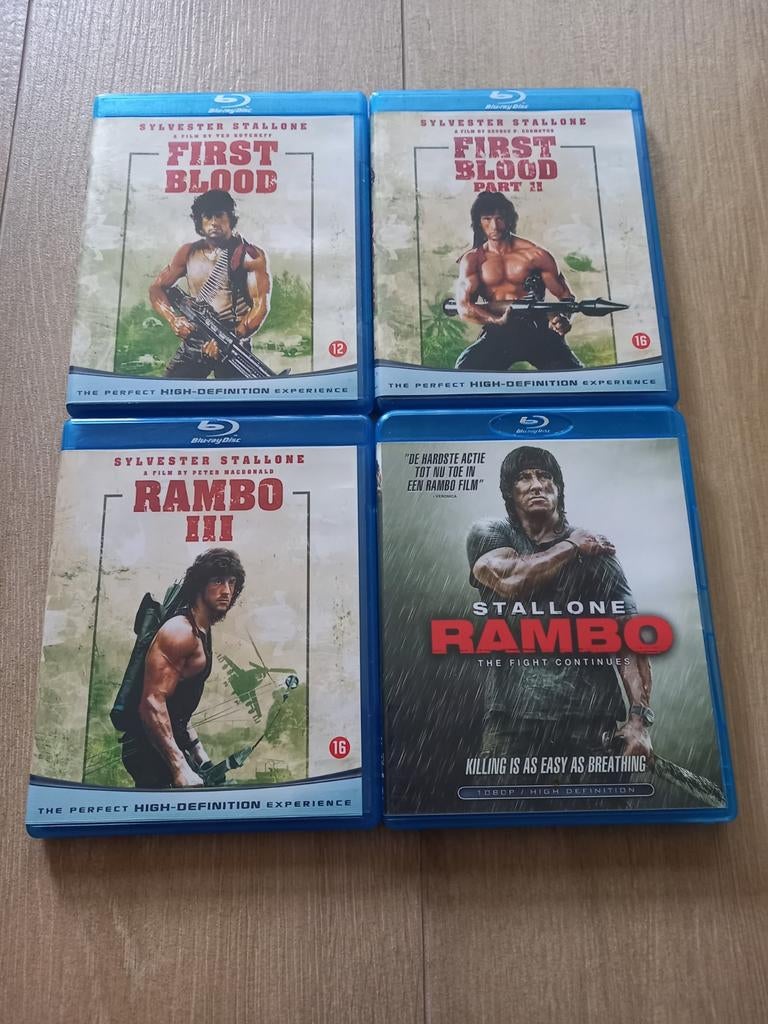 Rambo films origineel, Ophalen of Verzenden, Zo goed als nieuw