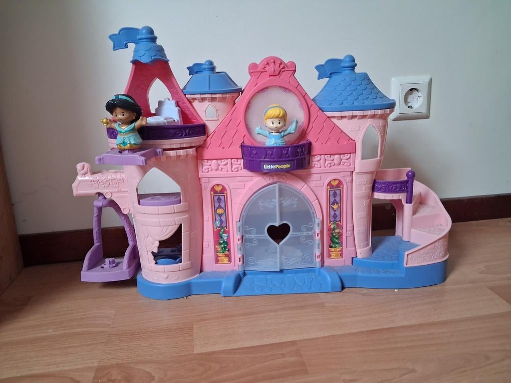 Fisher-Price Little People Disney Prinsessenkasteel, Kinderen en Baby's, Ophalen, Zo goed als nieuw, Meisje