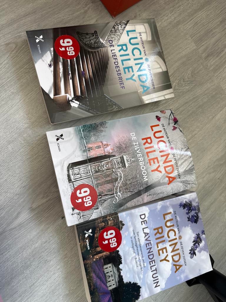 Lucinda Riley Boeken - De Liefdesbrief, De Zilverboom, De La, Boeken, Ophalen of Verzenden, Zo goed als nieuw, Nederland