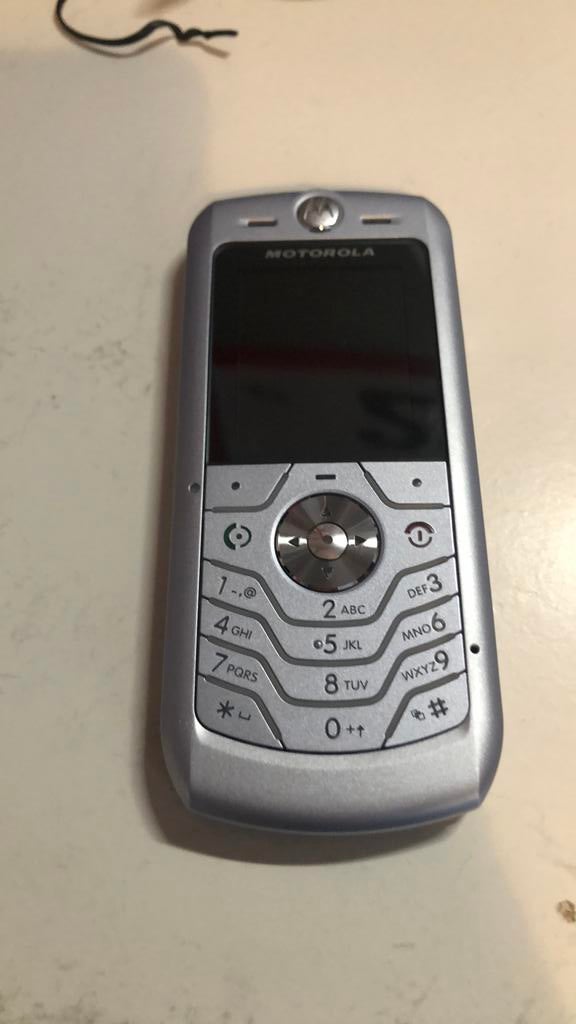 Motorola L6, Gebruikt, Verzenden, Fysiek toetsenbord, Klassiek of Candybar