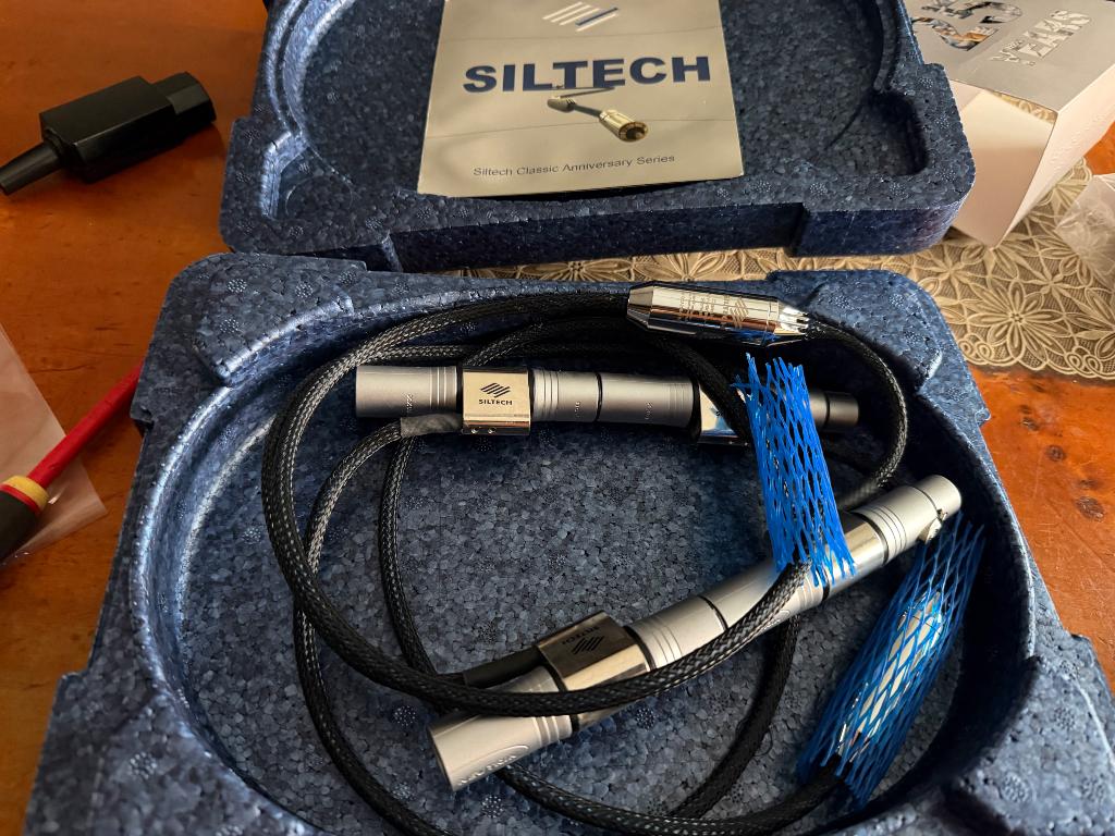 Siltech G7 Zero OHM Link Diamond XLR 1M, Ophalen, Zo goed als nieuw, Minder dan 2 meter, Interlink-kabel