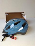 Fietshelm blauw of zwart met achterlicht maar S/M, Ophalen, Nieuw, M, Heer of Dame