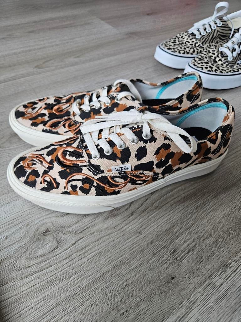 Vans Sneakers met Luipaard/ tijgerprint Maat 42 Als nieuw!, Kleding | Dames, Schoenen, Bruin, Ophalen of Verzenden, Vans, Sneakers of Gympen