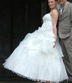 gebruikt trouwjurk, Ophalen of Verzenden, Gedragen, Wit, Trouwjurk