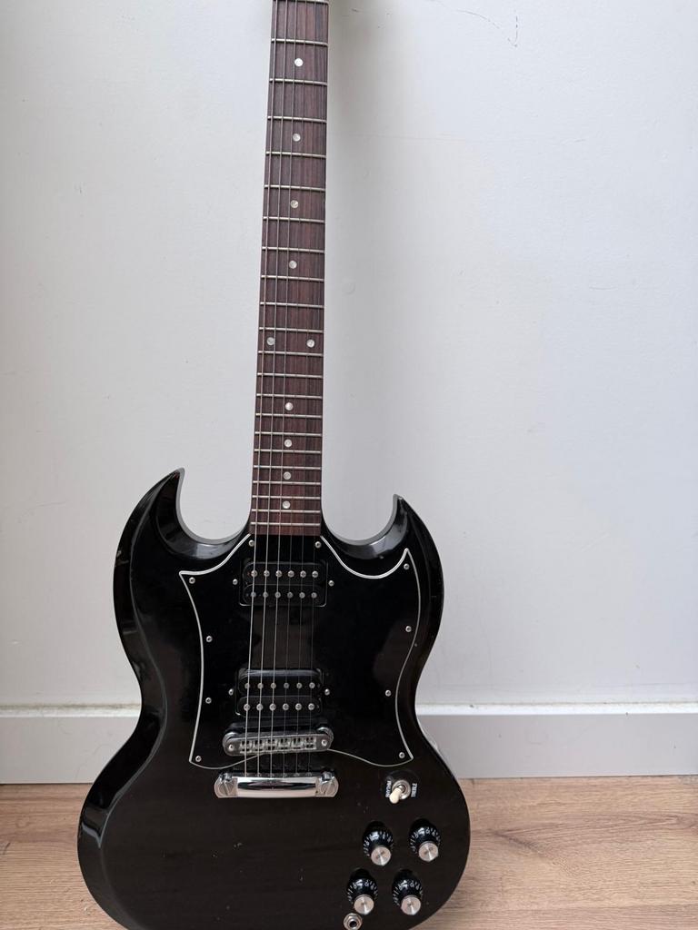 Gibson SG Special Ebony Elektrische Gitaar, Muziek en Instrumenten, Snaarinstrumenten | Gitaren | Elektrisch, Ophalen, Gebruikt