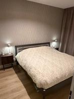 Tweepersoons bed, Tweepersoons, Ophalen of Verzenden, Zo goed als nieuw, 180 cm