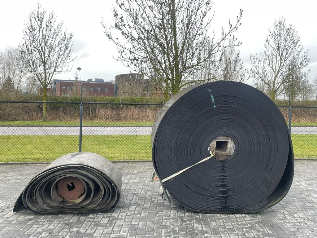 TRANSPORTBAND | RUBBER ROL | 125 X 1.2 METER | STAAL, Ophalen of Verzenden, Nieuw