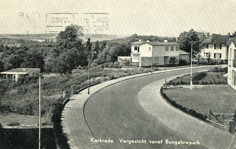 KERKRADE – Vergezicht vanaf Bungalowpark 1972 (VK569), Verzenden, 1960 tot 1980, Gelopen, Limburg