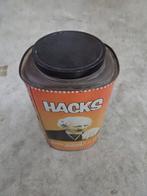 Vintage Hacks blik - snoep, Ophalen of Verzenden, Gebruikt, Overige