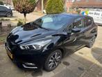 Nissan Micra 0.9 Ig-t 90pk 2018 Zwart, Auto's, Nissan, Voorwielaandrijving, 898 cc, Stof, 40 €/maand