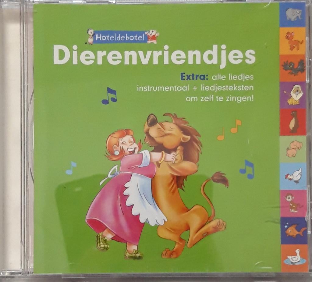 Hoteldebotel Dierenvriendjes cd, Cd's en Dvd's, Cd's | Kinderen en Jeugd, Gebruikt, Ophalen of Verzenden