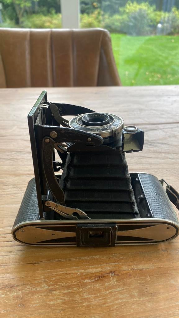 Vintage Agfa Billy balg Camera jaren 30, Audio, Tv en Foto, Fotocamera's Analoog, Ophalen of Verzenden, Niet werkend, Compact