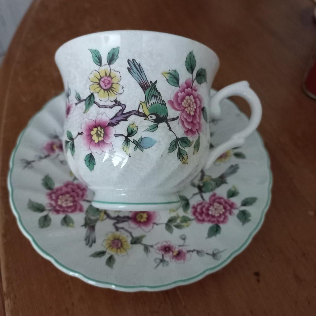 Old Foley, Chinese Rose, Uniek Item!, Antiek en Kunst, Antiek | Porselein, Ophalen of Verzenden