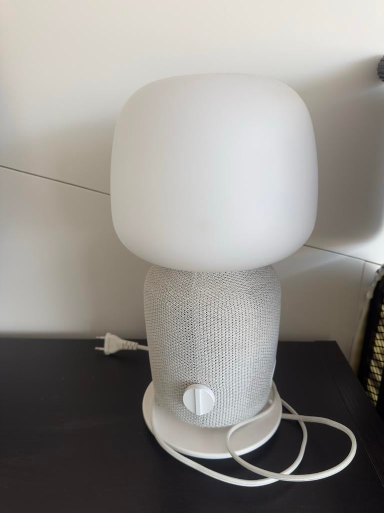 IKEA SYMFONISK tafellamp met wifi-speaker, Ophalen, Gebruikt, Kunststof, Minder dan 50 cm