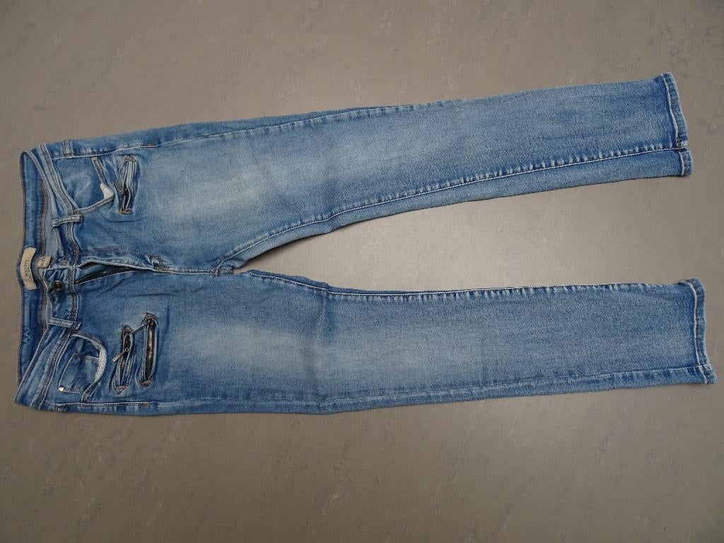 MONDAY denim maat 44, skinny jeans broek., Blauw, Maat 42/44 (L), Zo goed als nieuw, Lang