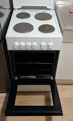 Elektrisch Fornuis - 50cm breed, Witgoed en Apparatuur, Fornuizen, Ophalen, Gebruikt, 4 kookzones, Energieklasse A of zuiniger
