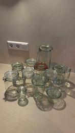 Verzameling grote weckpotten, Ophalen, Gebruikt