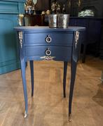 Vintage kastje, niervormig ladekastje, klein halkastje VdlM, Huis en Inrichting, Kasten | Ladekasten, Ophalen, Minder dan 50 cm