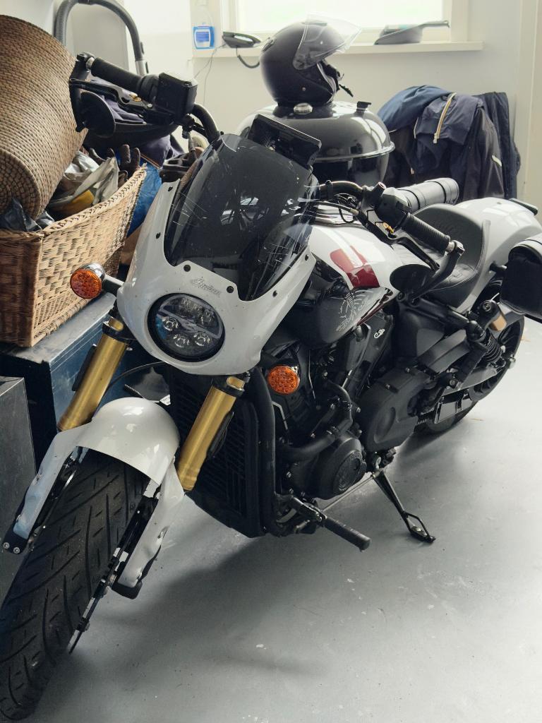 Indian Scout 101 compleet en zgan (BTW), Motoren, 2 cilinders, INDIAN MOTORCYCLE, Particulier, Meer dan 35 kW