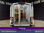 Ford Transit 2.0 TDCI 130pk L4H3 *Post NL inrichting* Euro6, Auto's, 13 km/l, 4 cilinders, 3000 kg, Origineel Nederlands