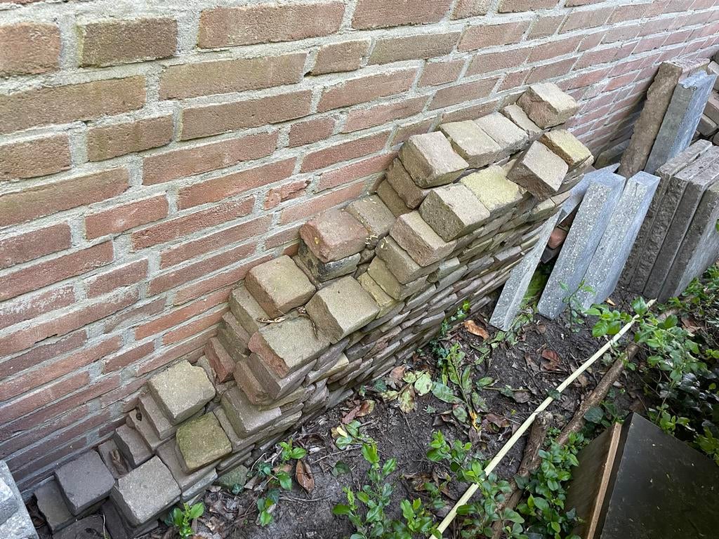 Partij halve en hele oude Waaltjes - Gratis, Ophalen, Gebruikt, Klinkers, Minder dan 5 m²