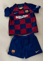 F.C. Barcelona t-shirt en broekje maat 110-116, Ophalen of Verzenden, Gebruikt, Jongen, Setje