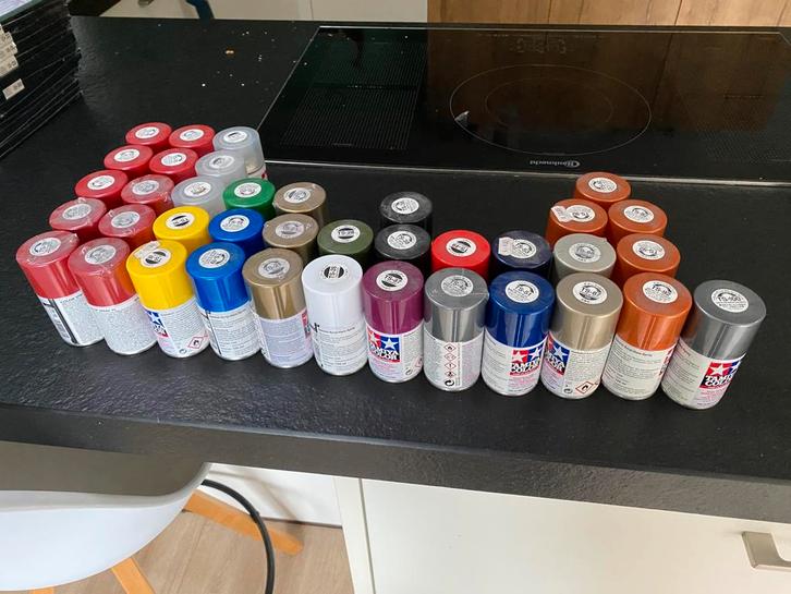 Party Tamiya TS spuitbussen, Hobby en Vrije tijd, Modelbouw | Overige, Nieuw, 1:50 tot 1:144, Ophalen