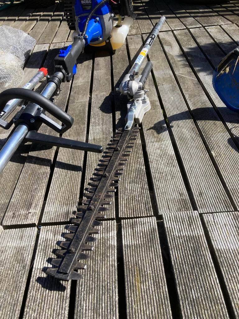 3-in-1 Tuinmachine 52cc Benzine, Ophalen of Verzenden, Gebruikt, Benzine