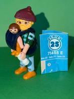Mrt 046: playmobil: figures serie 25: man met baby in buidel, Ophalen of Verzenden, Nieuw, Complete set