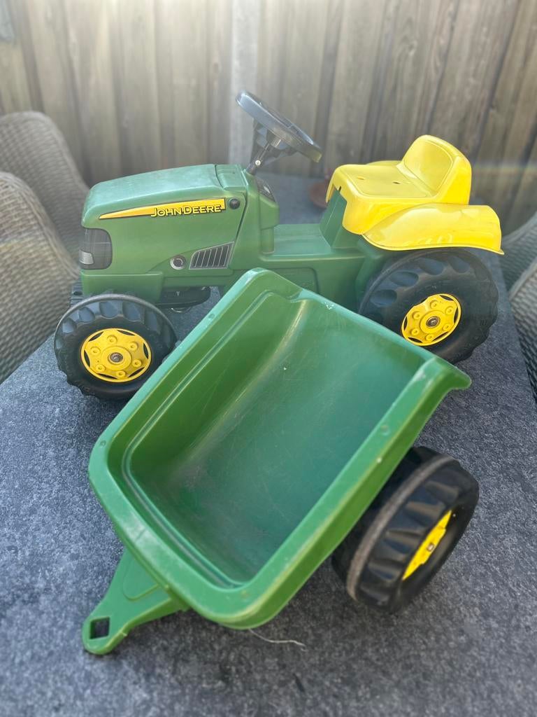 Traptractor met achterbak, Ophalen, Gebruikt, Overige merken