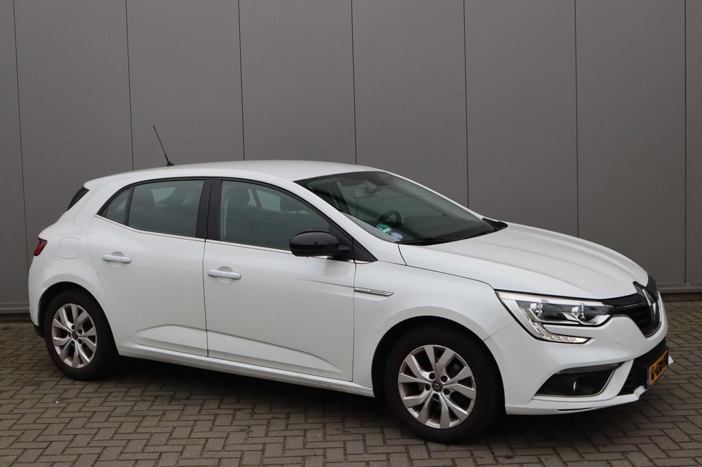 Renault Mégane 1.3 TCe 116PK Limited Trekhaak/Navigatie/Cam, Voorwielaandrijving, 12 maanden, Stof, Gebruikt
