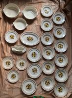 Art deco servies Capri met citroen Boch la Louvière Keramis, Ophalen