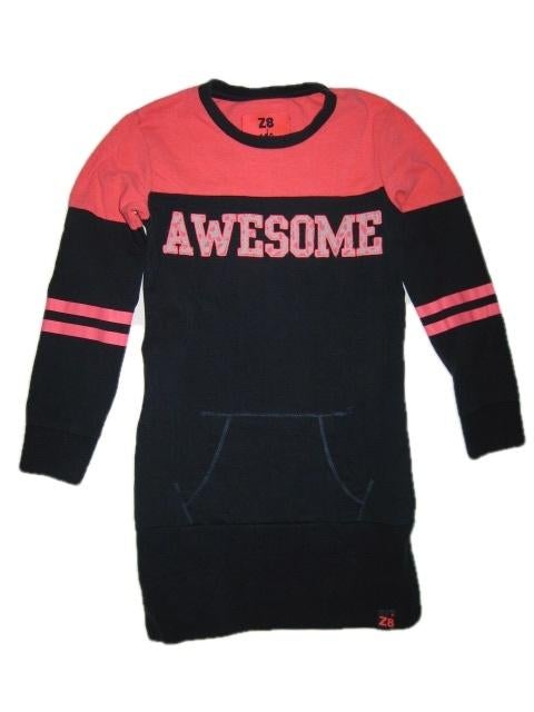 Gave donkerblauwe Z8 jurk style Doutzen maat 104-110., Z8, Zo goed als nieuw, Jurk of Rok, Verzenden