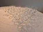 Kristal wijnServies gaaf . 37 stuks, Glas of Glazen, Ophalen of Verzenden, Effen, Glas