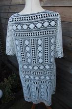 Jurk offwhite kant Ana alcazar mt 44 Vaste prijs OPRUIMING, Verzenden, Wit, Maat 42/44 (L), Zo goed als nieuw