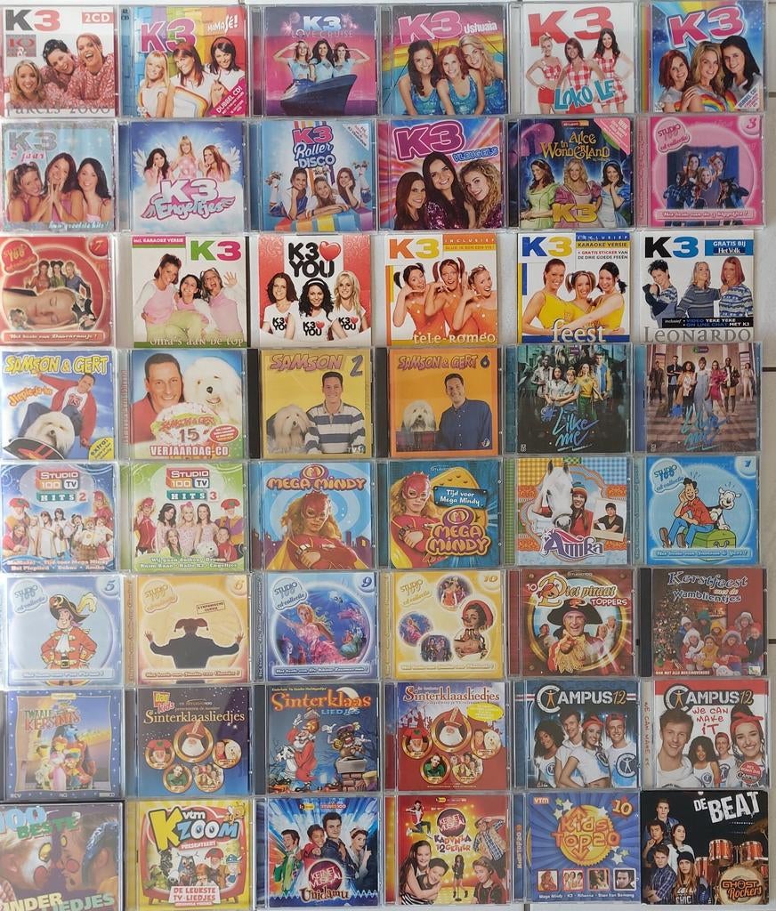 Cd's Studio100 Samson en Gert Mega Mindy Like Me, Cd's en Dvd's, Ophalen of Verzenden, Zo goed als nieuw