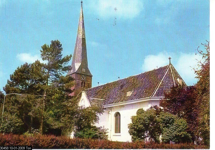 Ansichtkaart	Zuidhorn	NH kerk, Verzenden, 1960 tot 1980, Ongelopen, Groningen