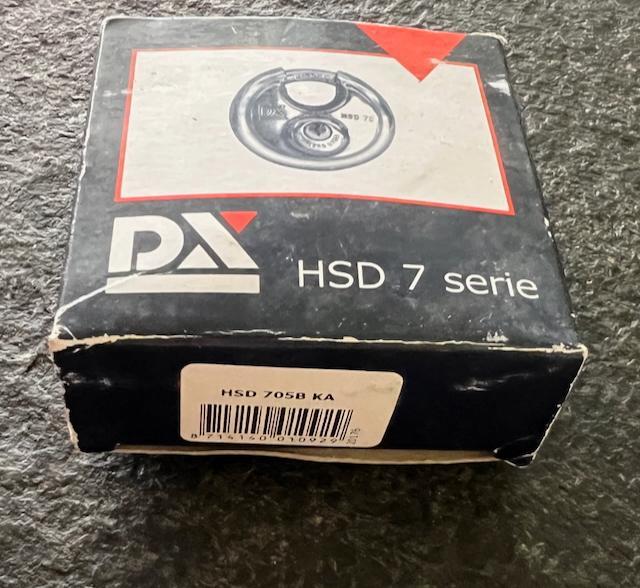 4 stuks DX Dulimex gelijksluitend, Doe-het-zelf en Verbouw, Hang- en Sluitwerk, Nieuw, Slot, Ophalen of Verzenden