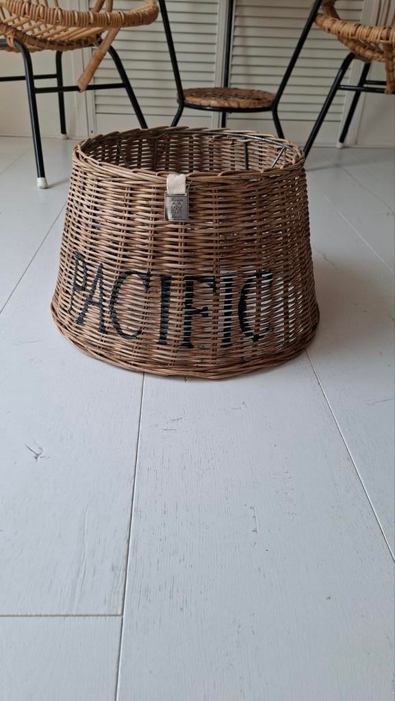 Rivièra Maison Rattan Grote Lampenkap 30x40, Huis en Inrichting, Lampen | Lampenkappen, Rond, Ophalen of Verzenden, Zo goed als nieuw