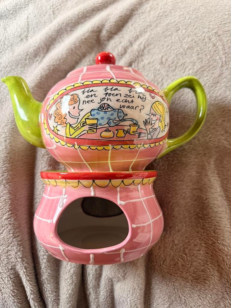 Theepot en theelicht Blond Amsterdam, Blond Amsterdam, Overige typen, Nieuw, Ophalen of Verzenden