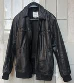Leren bomberjack Pepe Jeans maat M of S heren dames jas jack, Zwart, Ophalen of Verzenden, Pepe Jeans, Gedragen