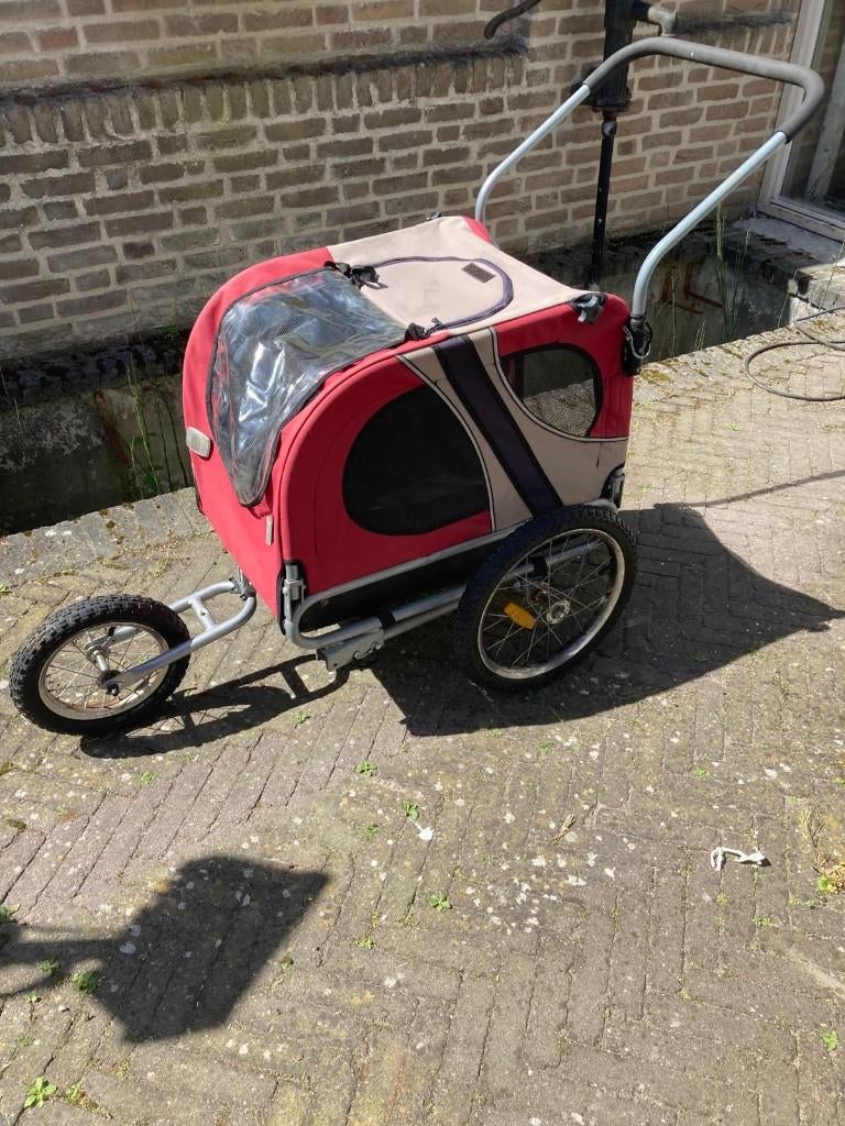 honden fietskar, Ophalen, Gebruikt