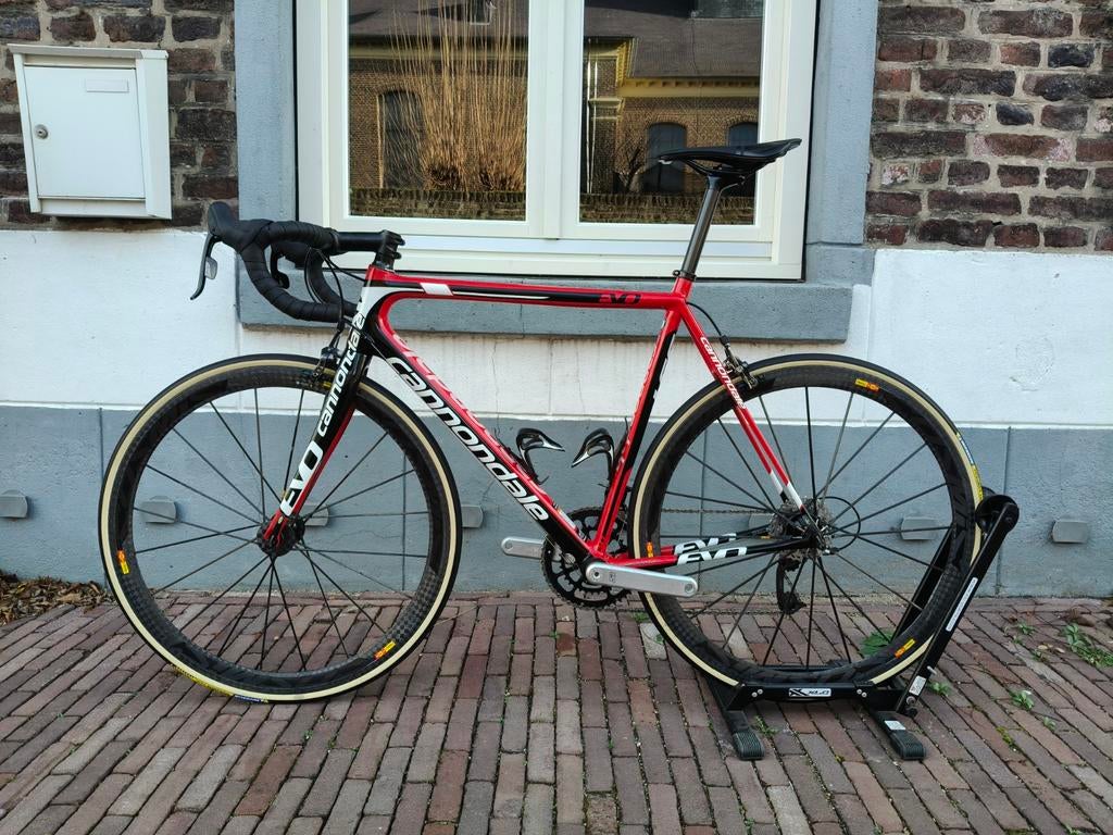 Cannondale SuperSix EVO 56, Carbon, Zo goed als nieuw, Meer dan 20 versnellingen, 53 tot 57 cm