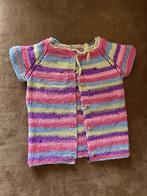 Prachtige handgebreide trui-vestje voor baby meisjes, Ophalen, Gebruikt